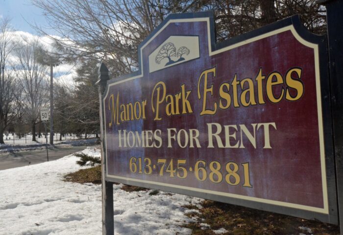 Sign - Manor Park Estates Homes for Rent 613-745-6881