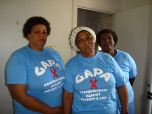 3 Grannies with GAPA t-shirts