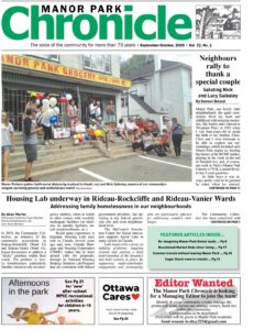 Cover of Manor Park Chronicle Sept-Oct 2020 Edition