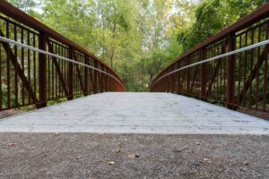 Manor Park residents have been invited to name the new pedestrian bridge at Blasdell Ave.
